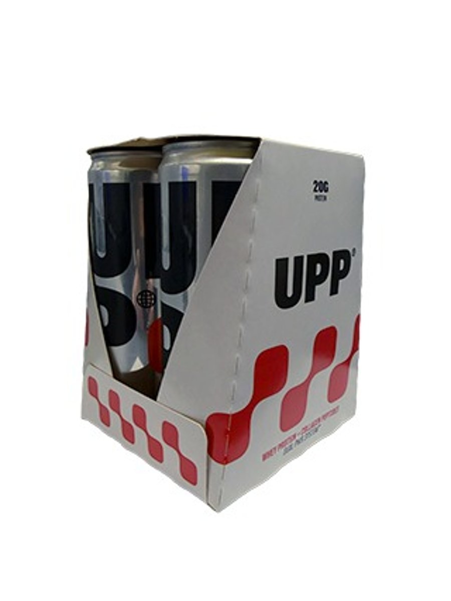 UPP jarðarberja & lime 4 x 330 ml