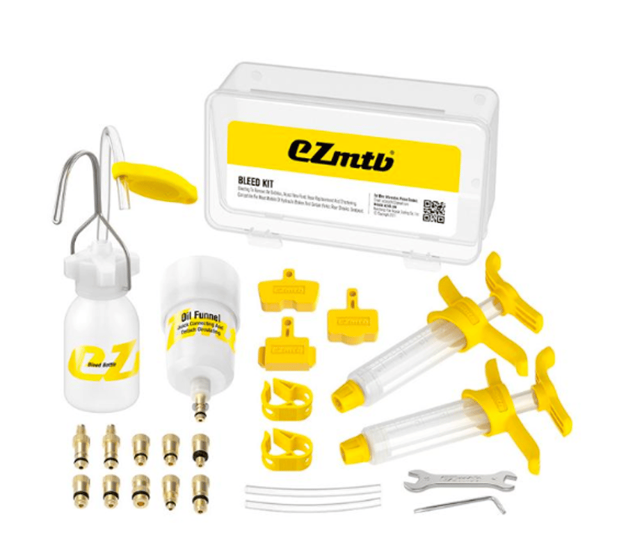 Lofttæmingasett fyrir vökvadiskabremsur / bleed kit