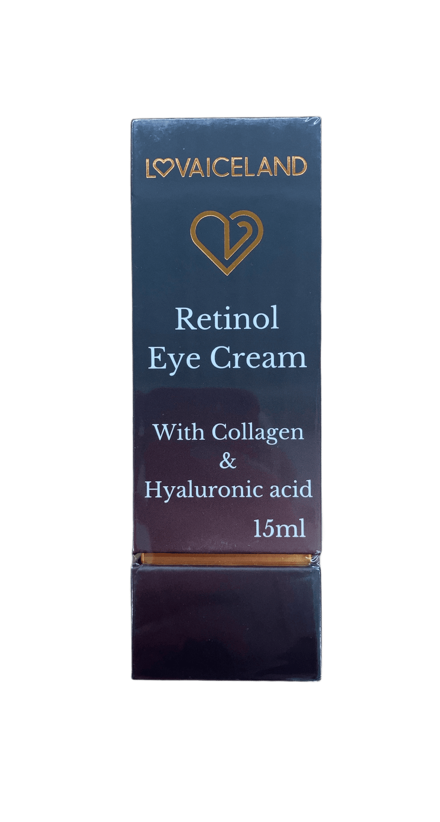 Lovaiceland retínól augnkrem með kollageni og hýalúrónsýru 15 ml