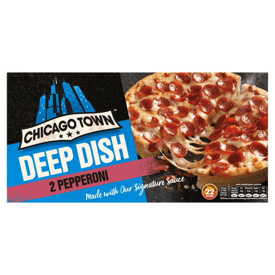 Chicago town pepperoni pizza