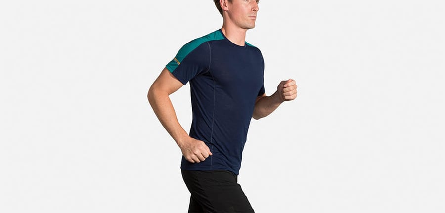 Brooks Distance Short Sleeve Herra