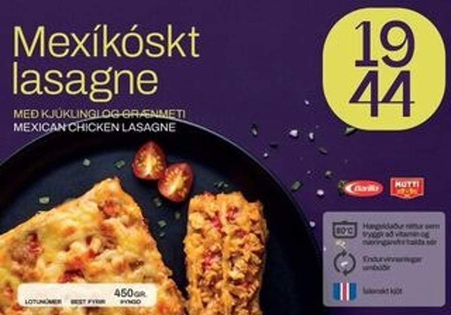 1944 Mexíkóskt lasagne 450 g