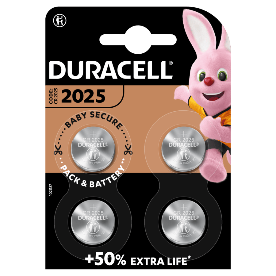 Duracell 2025 4 stk.