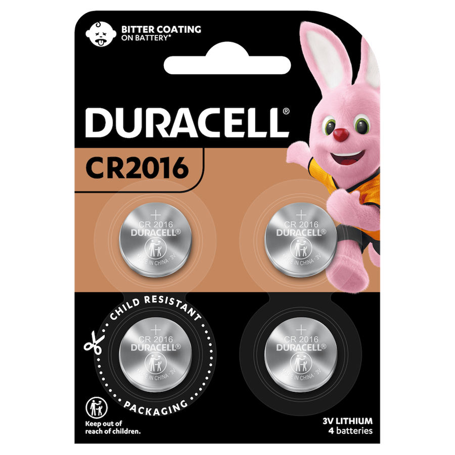 Duracell 2016 4 stk.