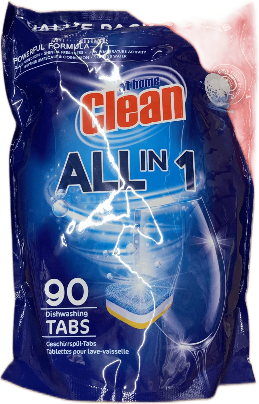 At Home Clean All In 1 uppþvottatöflur 1620 g