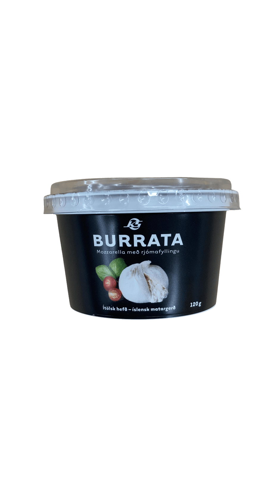 KS Burrata Ferskur Mozzarella með rjómafyllingu 120 g