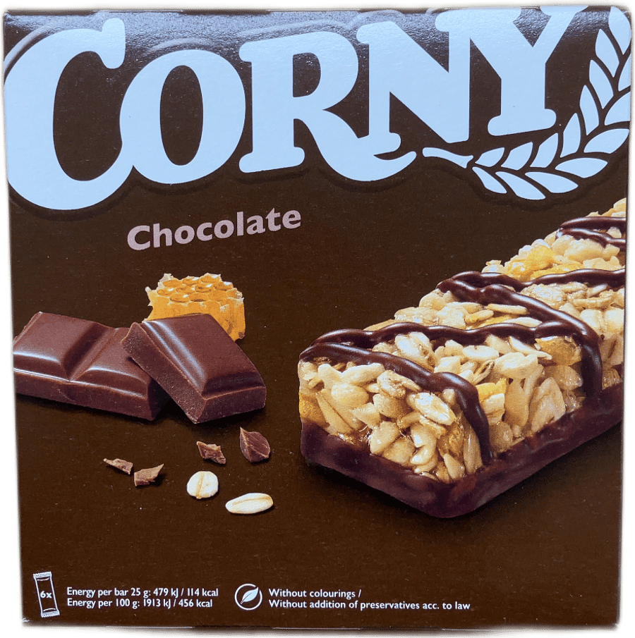 Corny múslístangir með súkkulaði 150 g