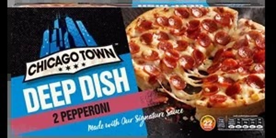 Chicago Town Deep Dish pepperoni pítsa 320 g