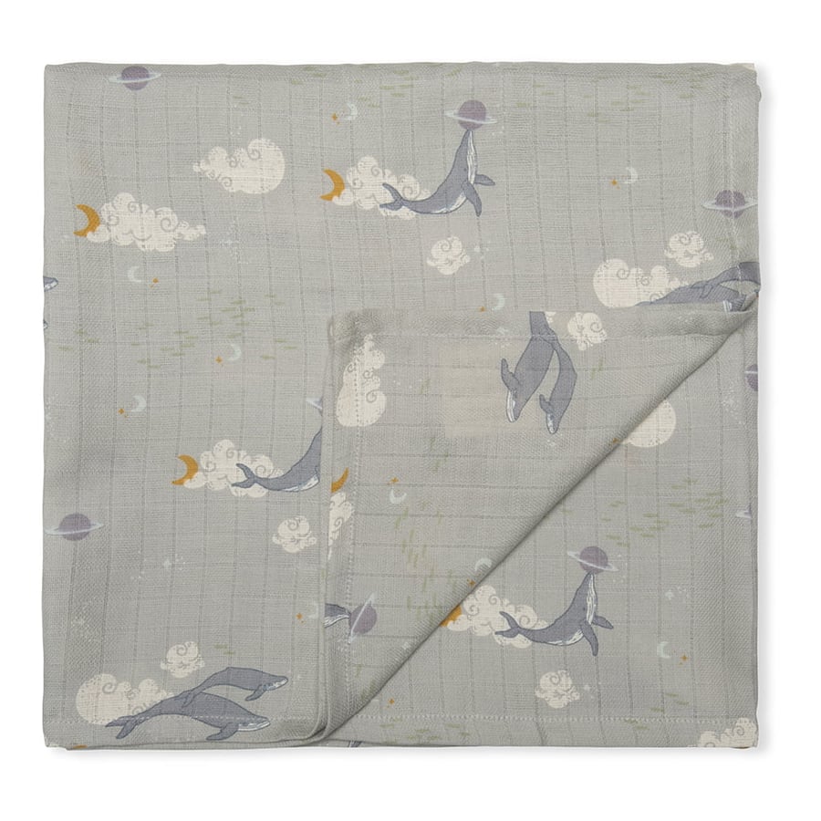 That's mine Muslin Swaddle Cete Sky