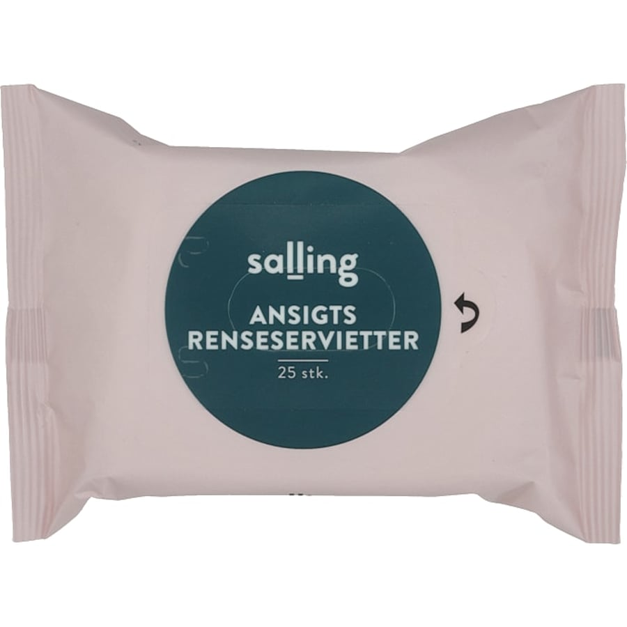 Salling andlitshreinsiklútar 25 stk.