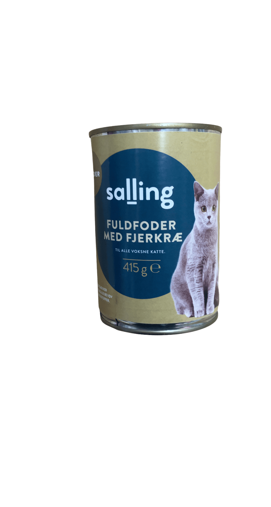 Salling heilfóður með alifuglakjöti fyrir fullorðna ketti 415 g|Salling complete food with poultry for adult cats 415 g