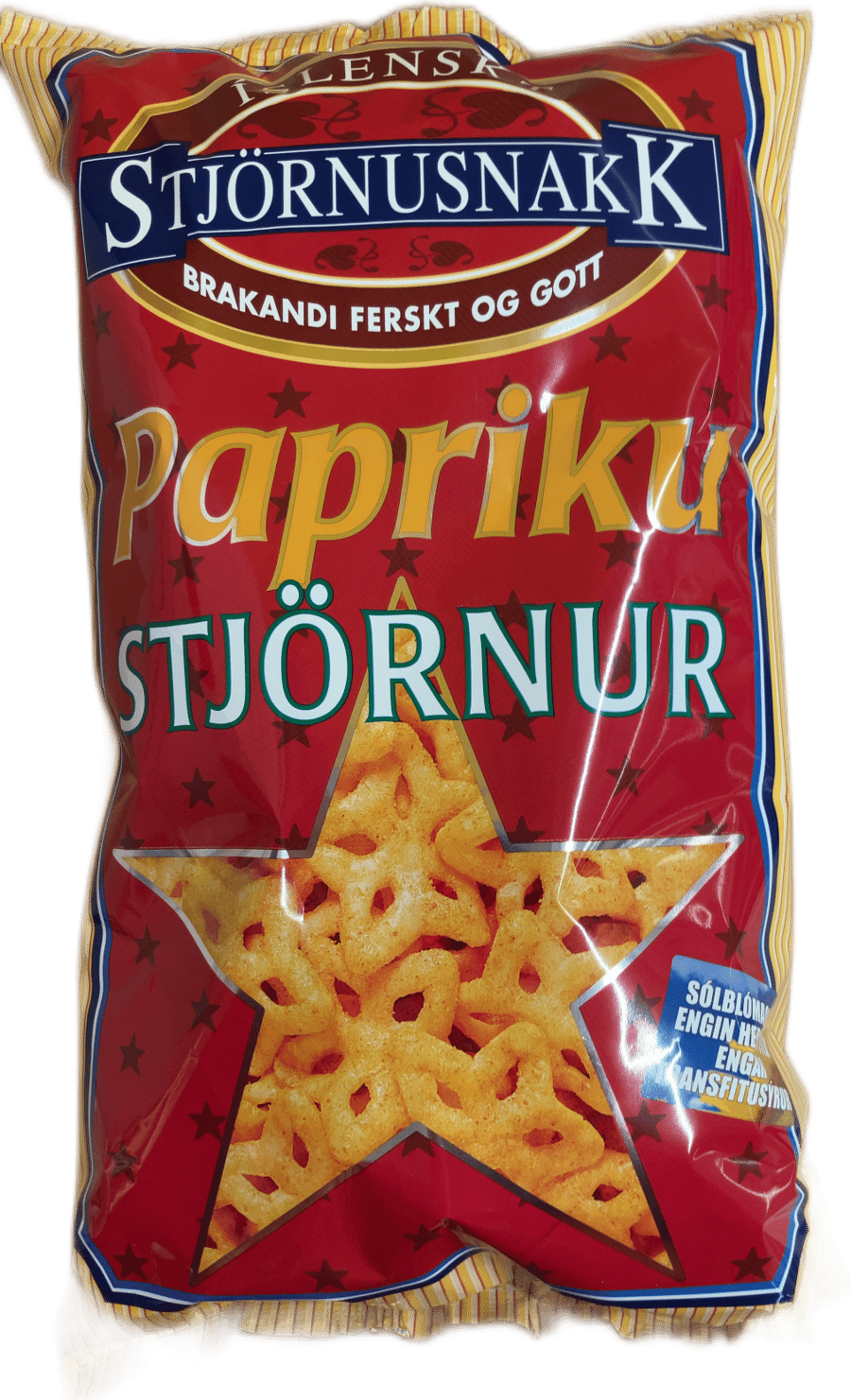 Stjörnusnakk Papriku Stjörnur 90 g