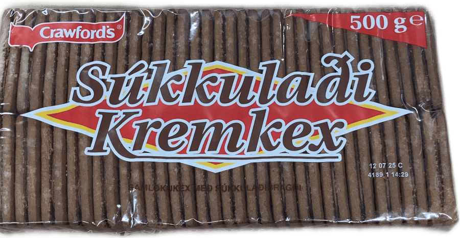 Crawford's Súkkulaði Kremkex 500 g