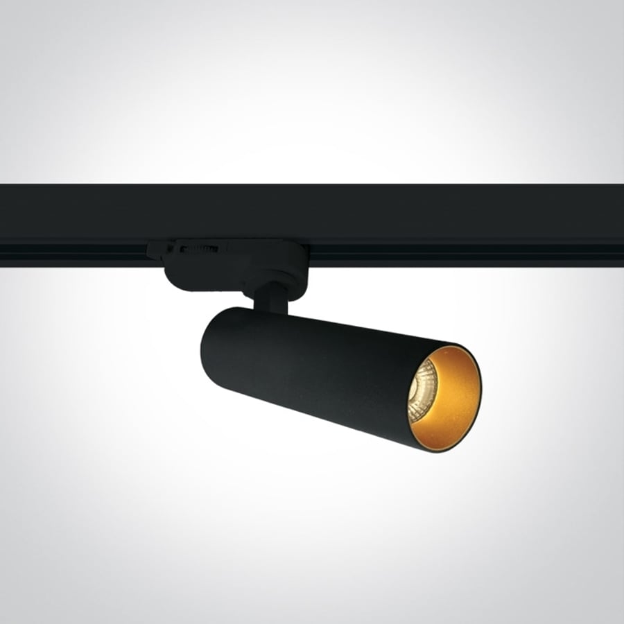Black COB Led Track Spot 8W