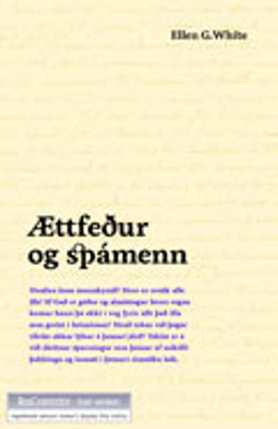 Ættfeður og spámenn
