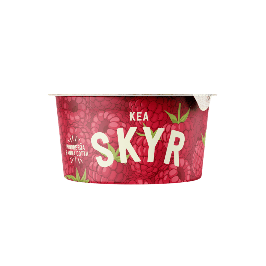 Kea skyr hindberja panna cotta 200 g