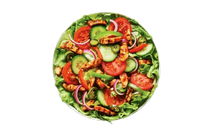 Teriyaki salat