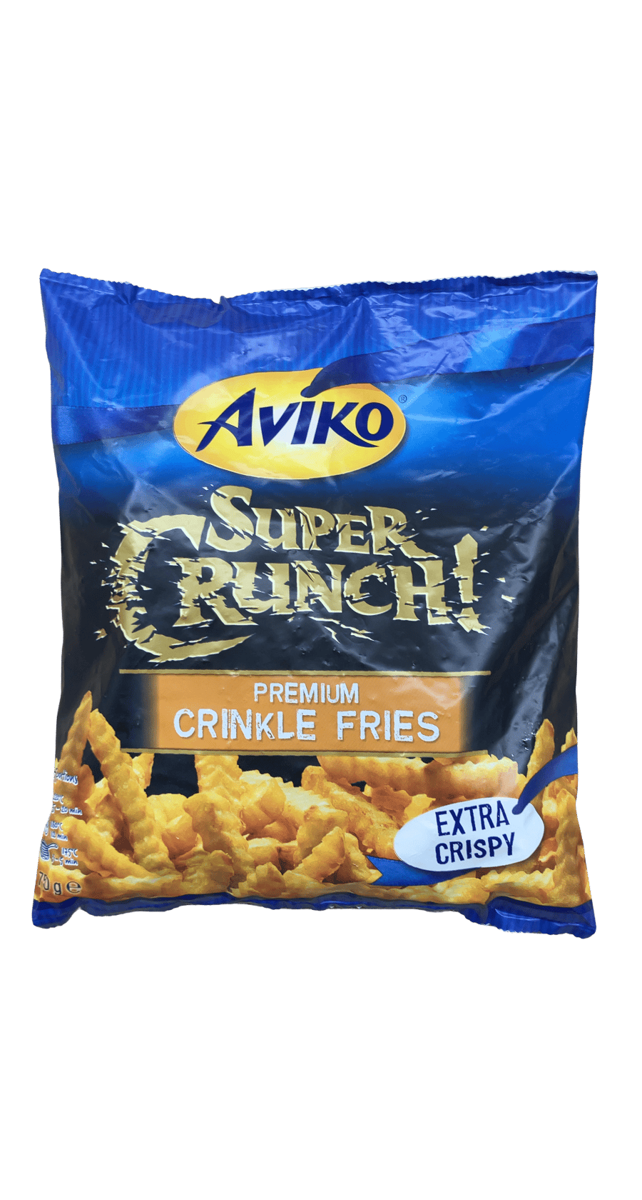 Aviko SuperCrunch Premium rifflaðar franskar kartöflur 750 g