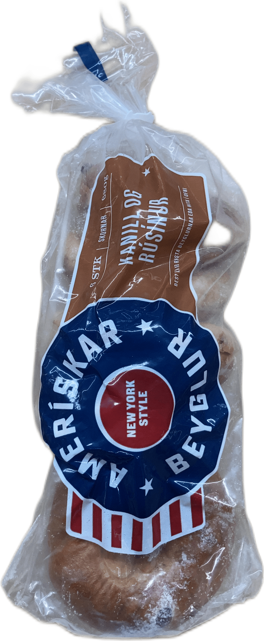 Veriska New York Style Beyglur Kanill og rúsínur 680 g