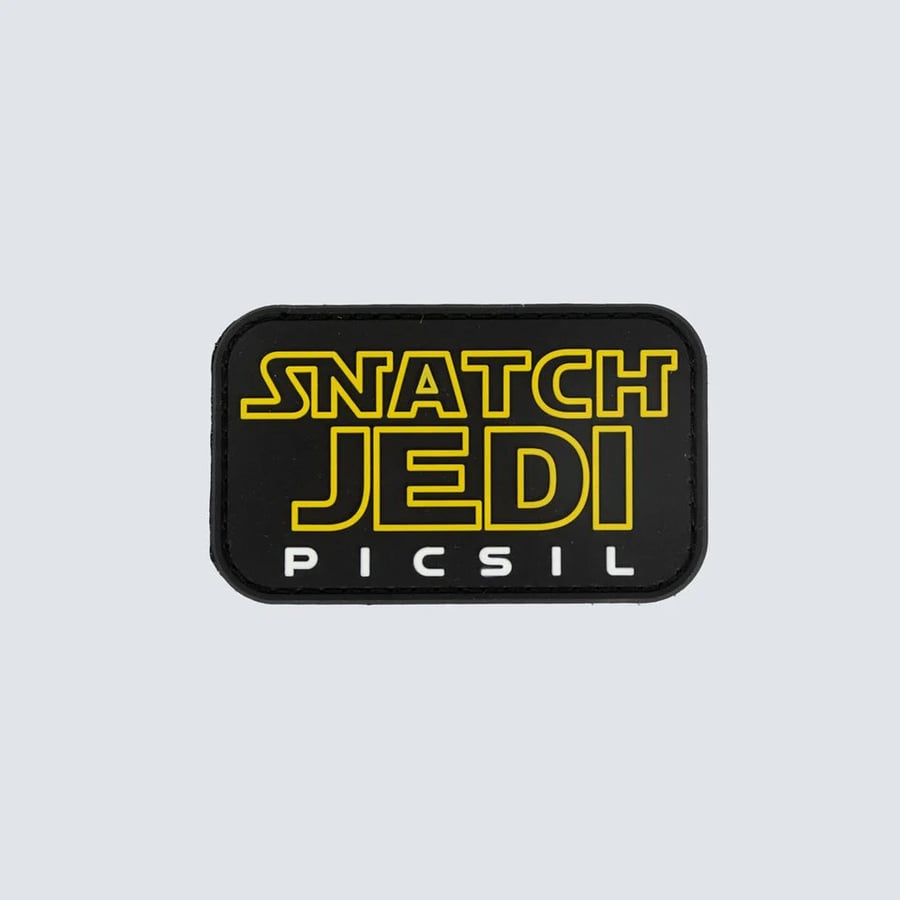 Merki með frönskum rennilás (velcro patch)