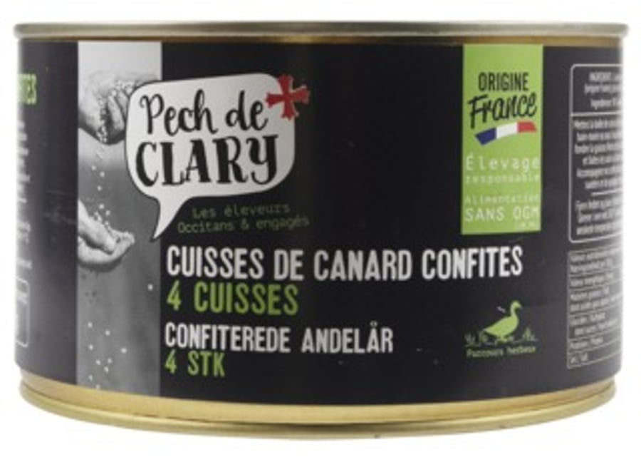 Confit andalæri 900 g