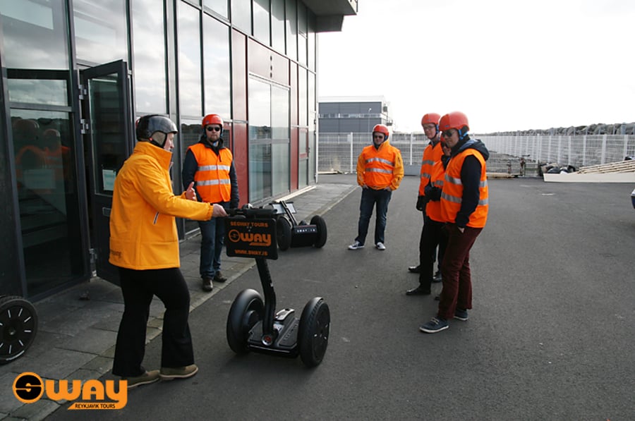 Segway kynningarferð hjá Sway Reykjavík