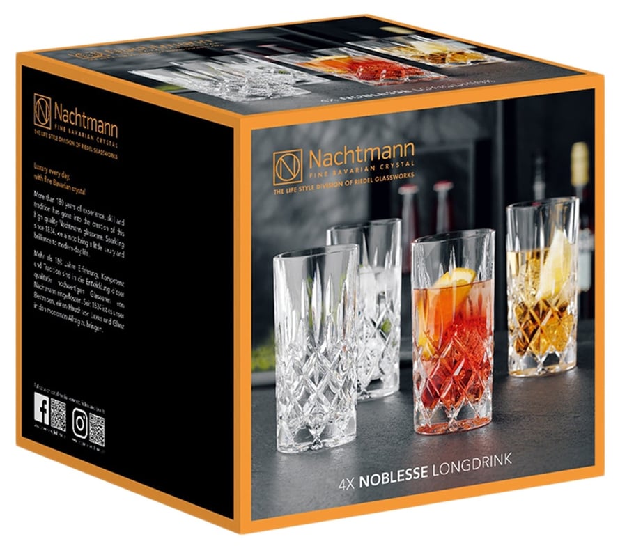 Nachtmann Noblesse long drink glös - 4 stk.