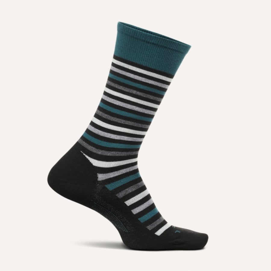 Feetures Primary Stripe Cushion/Crew