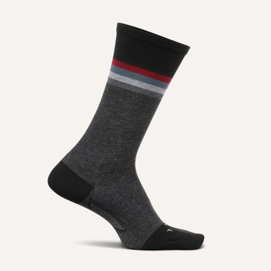 Feetures Primary Stripe Cushion/Crew