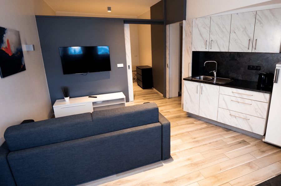 Gisting í tvær nætur í stúdíóíbúð hjá Lava Apartments
