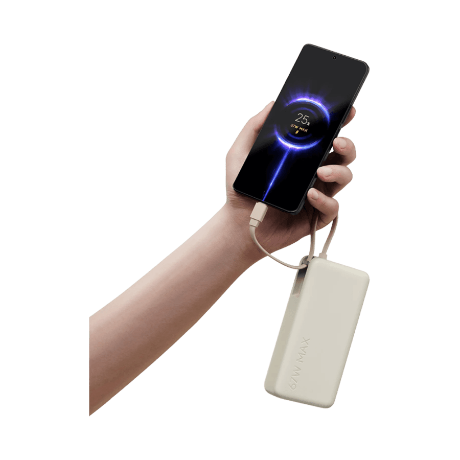 Xiaomi 67W Power Bank 20.000mAh hleðslubanki m. snúru