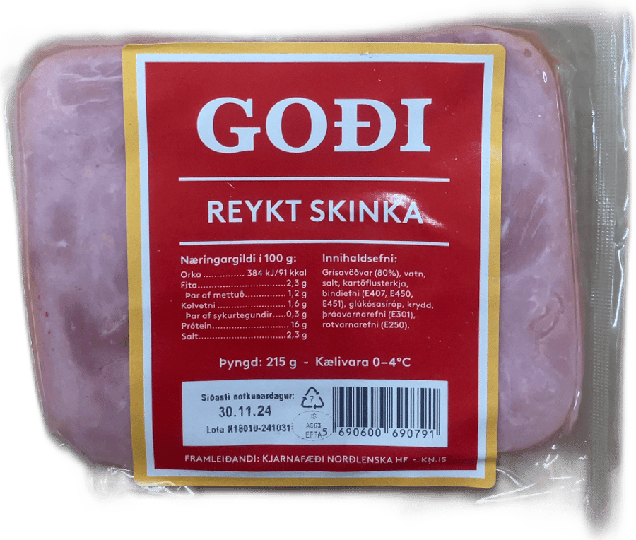 Goði Reykt skinka 215 g