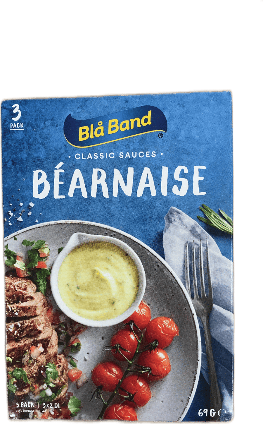 Blå Band Béarnaise Sósa 3 Pack 69 g