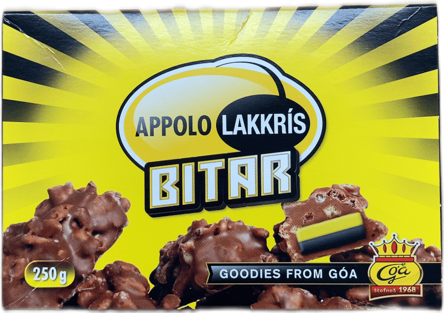 Appolo Lakkrís Bitar 250 g
