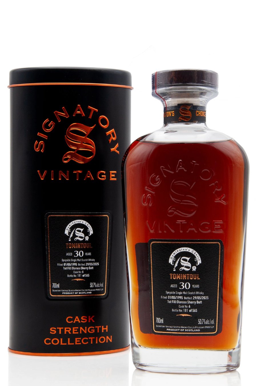 Signatory Vintage Tomintoul 30 ára Cask No. 6