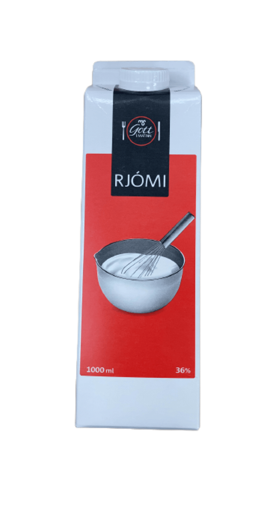 Gott í Matinn Rjómi 36% 1000 ml