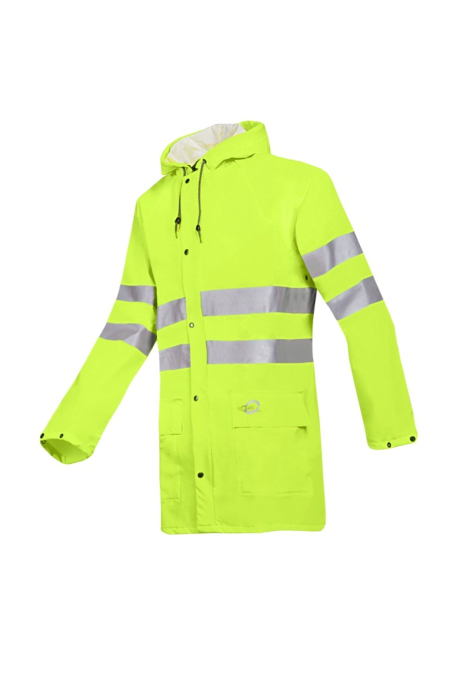 Sioen Unzen regnjakki HiViz gulur