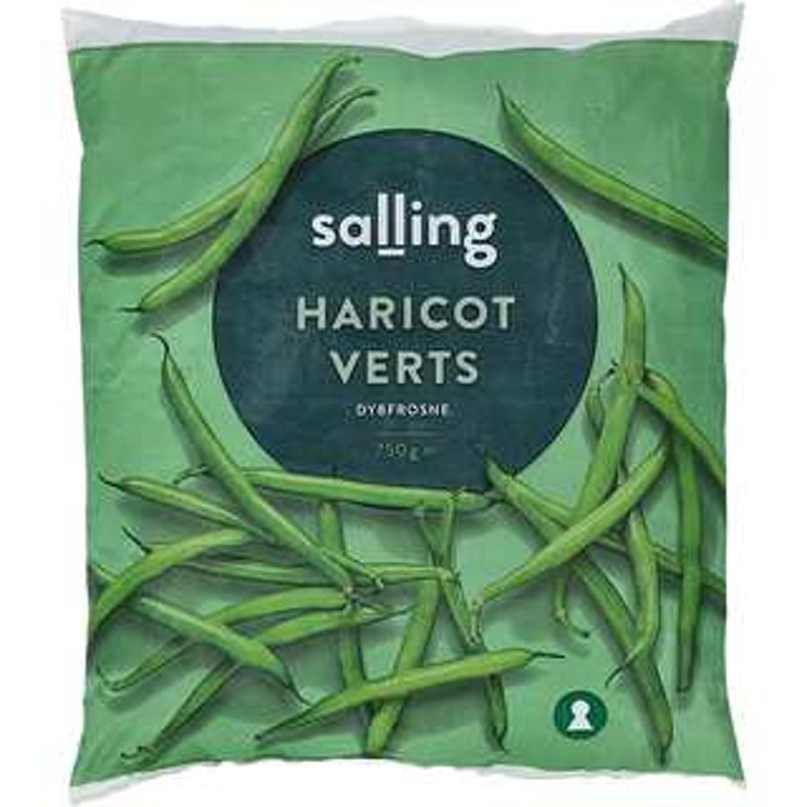 Salling grænar belgbaunir 750 g