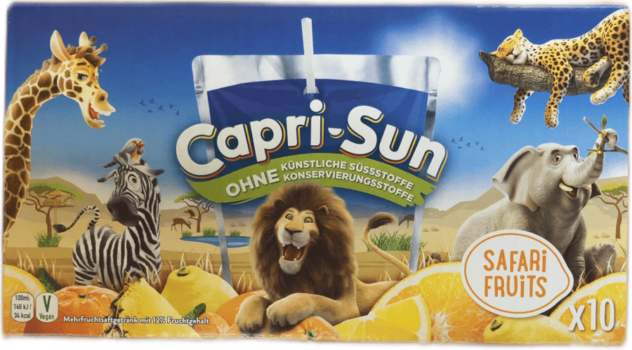 Capri-Sun Safari ávextir 10 x 200 ml