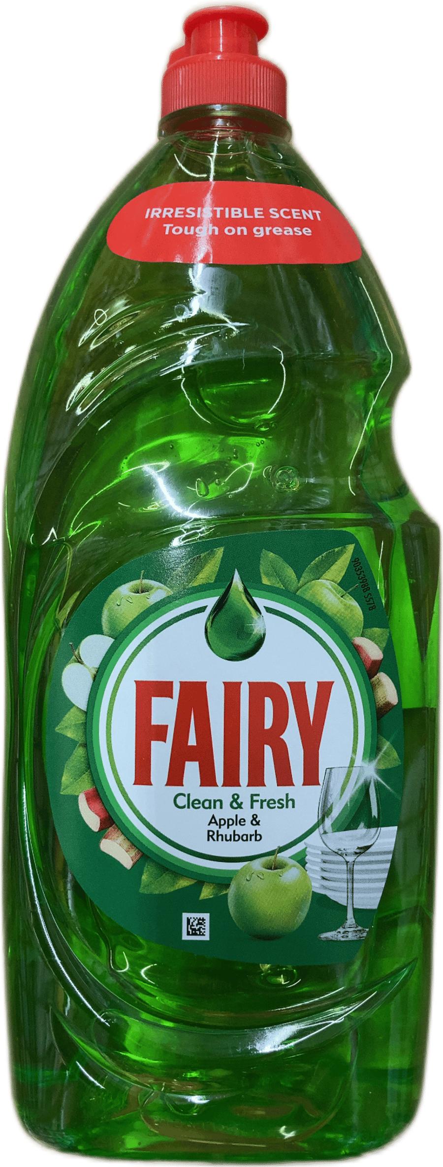 Fairy Clean & Fresh epla- og rabarbara uppþvottalögur 1015 ml