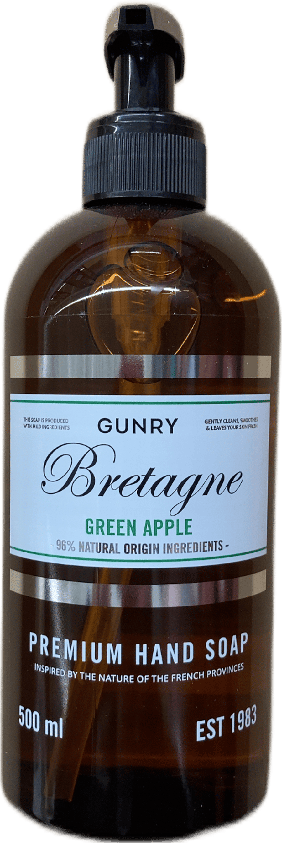 Gunry Bretagne Grænt epli Premium handsápa 500 ml