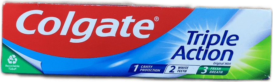 Colgate Triple Action Cavity Protection Original Mint Toothpaste 75 ml