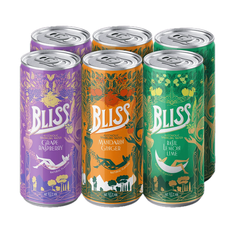 Bliss smakkpakki / 6 dósir