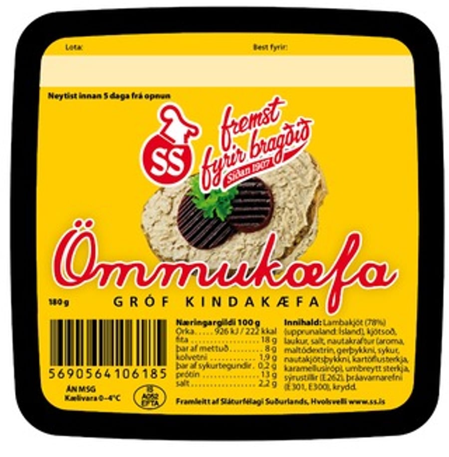 SS Ömmukæfa 180 g