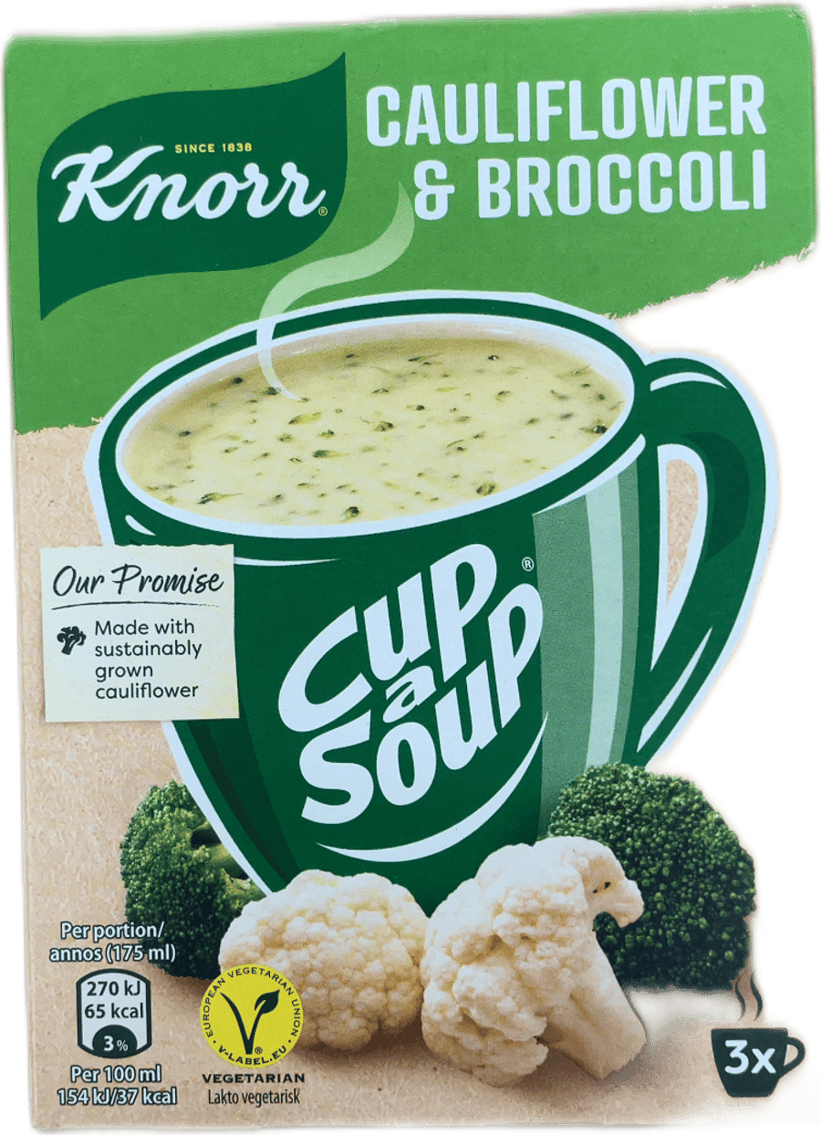 Knorr Cup Soup blómkál og spergilkál 45 g