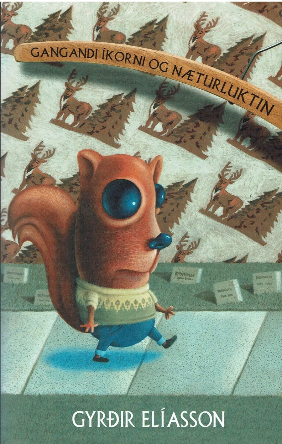 Gangandi íkorni og Næturluktin