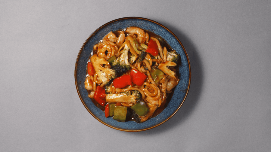 21. Yaki Udon