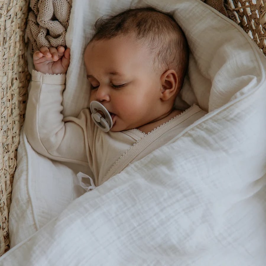BIBS baby rúmföt Ivory