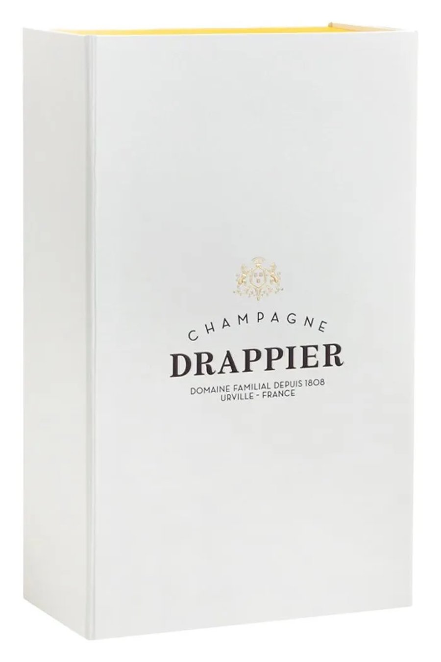 Tveggja flösku harðspjalda gjafakassi frá Drappier
