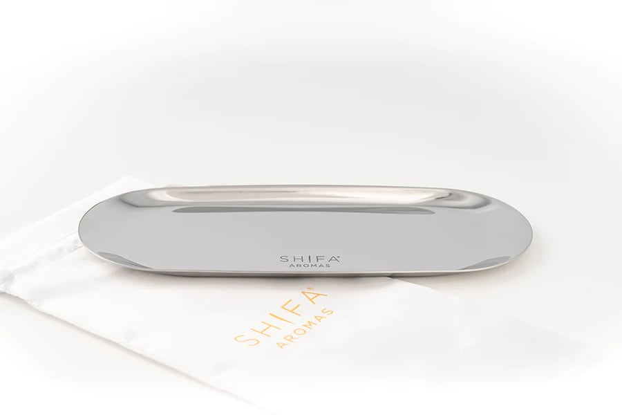 Shifa Aromas bakki minni - Silfur 18 x 8 cm